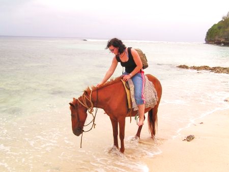 girl on a horse